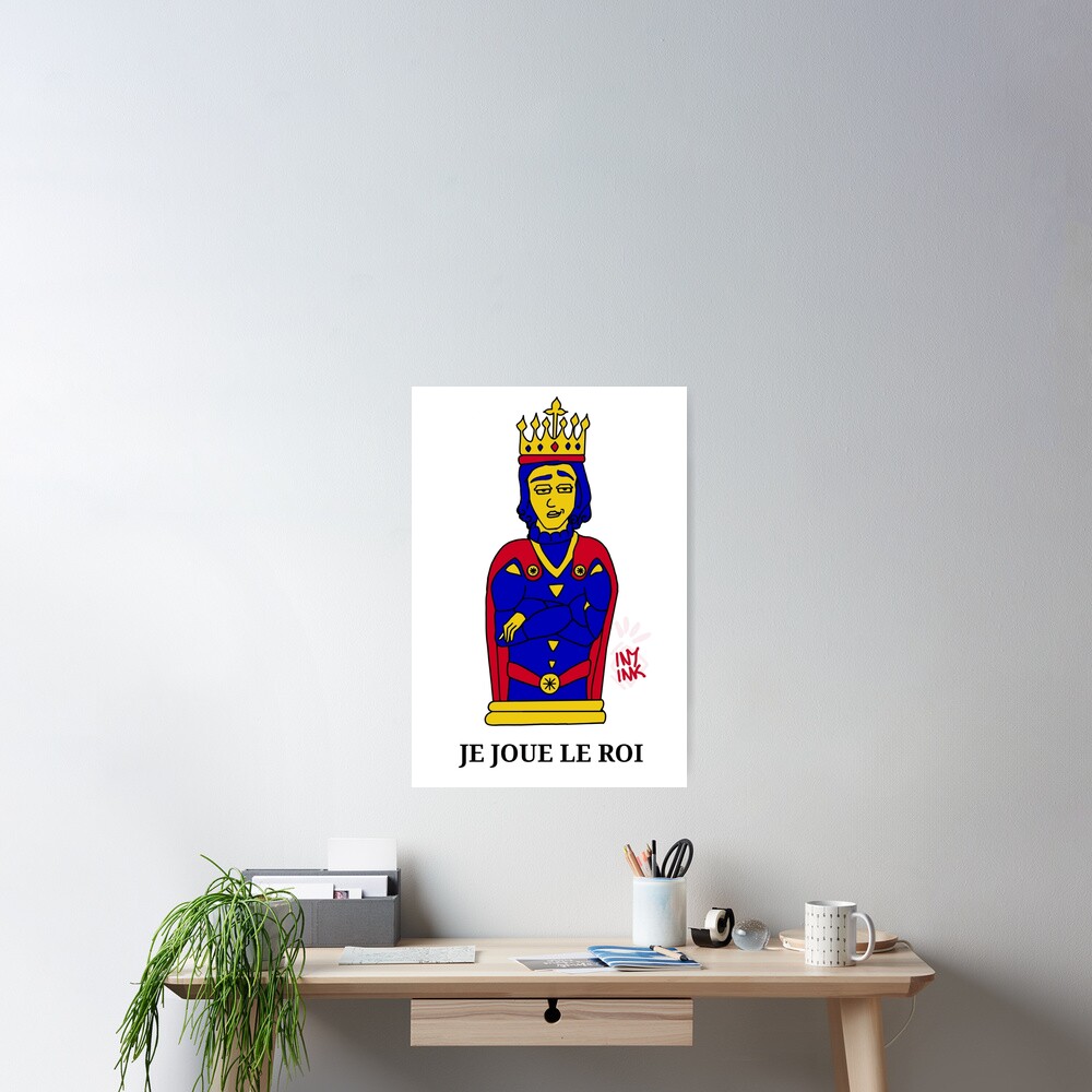 Vista previa del artículo con la obra «Póster», diseñado y vendido por Inyink.