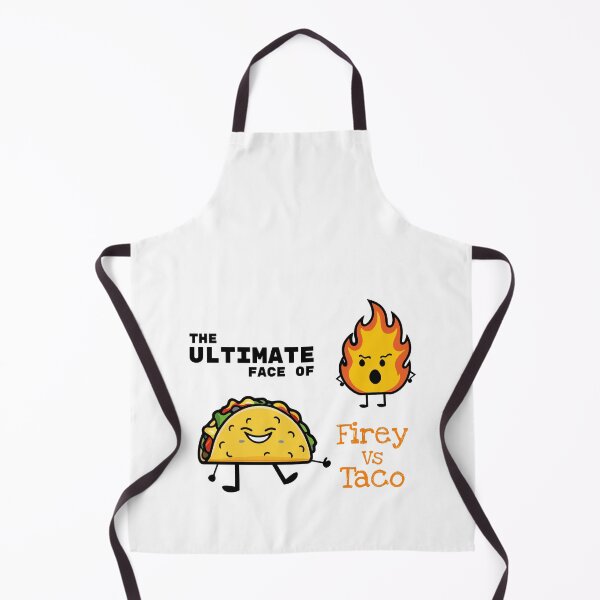 Item preview, BFDI Face of Firey Vs Taco designed and sold by TwinkleMagic.
