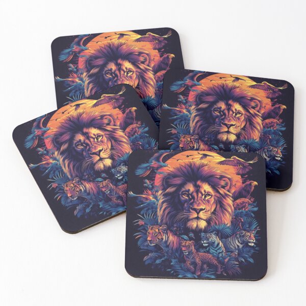 Item preview, Majestic Wildlife Forest Sunset Scene designed and sold by Rafał Stadnik.