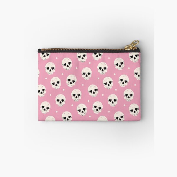 Item preview, Skull Heart Eyes on Light Pink designed and sold by Guided by Light Art.