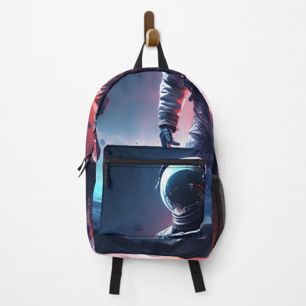 Item preview, Colourful Dystopian Astronaut in Space designed and sold by GreenInkXpress.