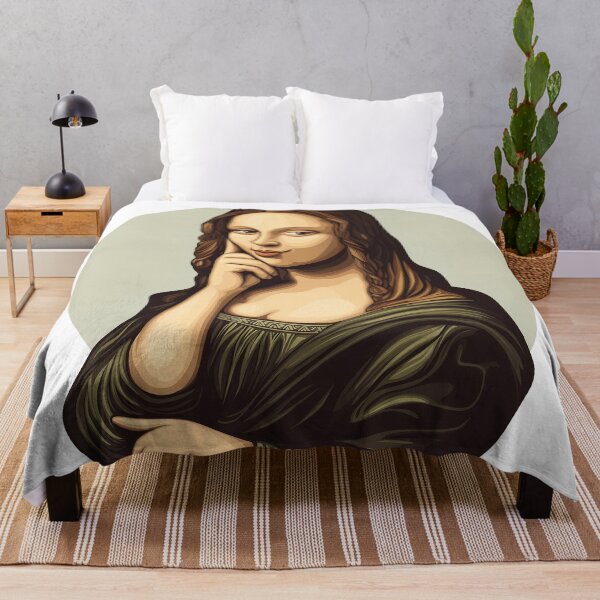Item preview, Mona Lisa with a Modern Twist designed and sold by AItectStudio.