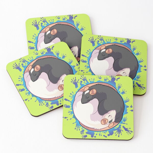 Item preview, Yin Yang Rats designed and sold by KiRAWRa.