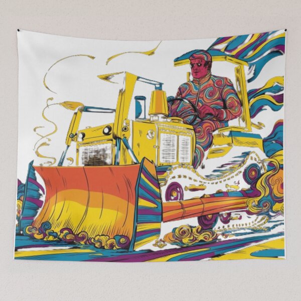 Item preview, Mighty Bulldozer Man designed and sold by XquisiteFashion.