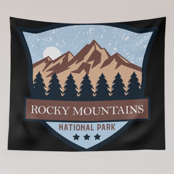 Artikelvorschau, Rocky-Mountains-Nationalpark entworfen und verkauft von Nature-Book.