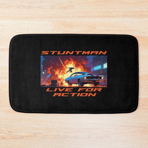 Item preview, Stuntman, live for action designed and sold by FreshArtFusion.