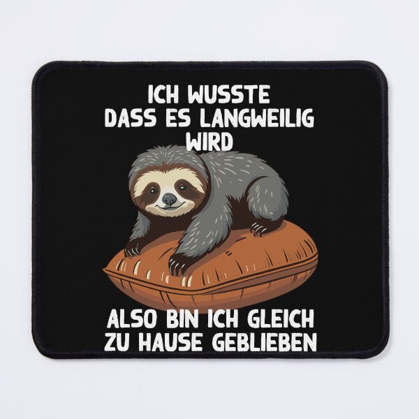 Item preview, Funny Sloth Saying It's Boring The designed and sold by LuminOrb.