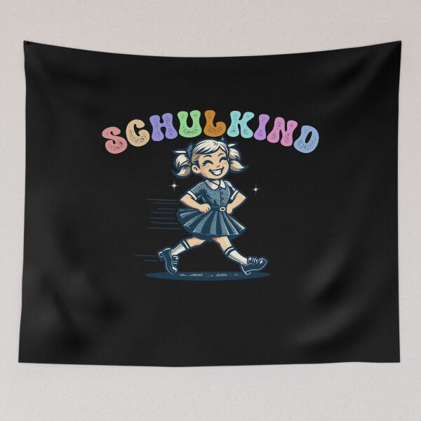 Item preview, Retro vintage design schoolgirl motif designed and sold by LuminOrb.