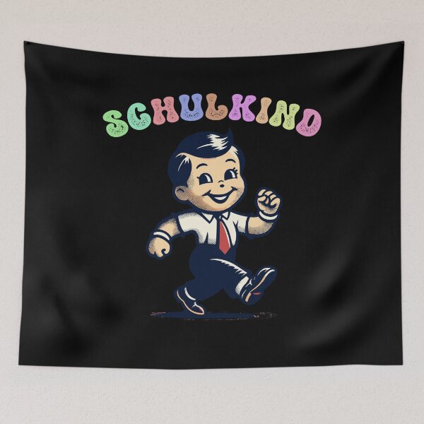 Item preview, Retro Vintage Design Schoolboy Motif Back to School designed and sold by LuminOrb.