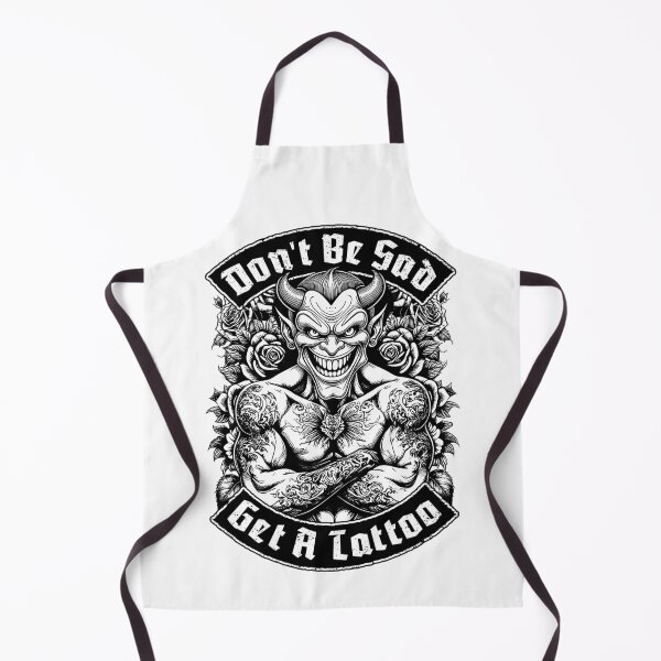 Item preview, Get A Tattoo Funny Tattooed Inked Devil Tattooist Demon designed and sold by GrandeDuc.