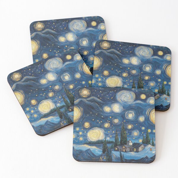 Item preview, Starry Night Modern Remix designed and sold by AItectStudio.