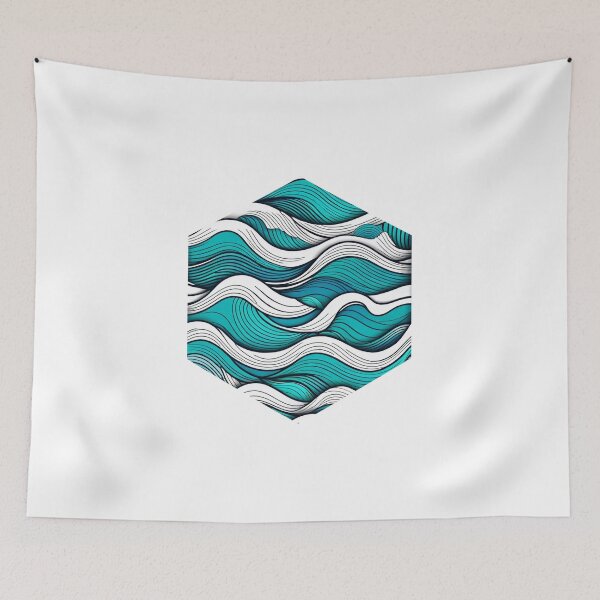 Item preview, Ocean Waves designed and sold by AbsoluteA.