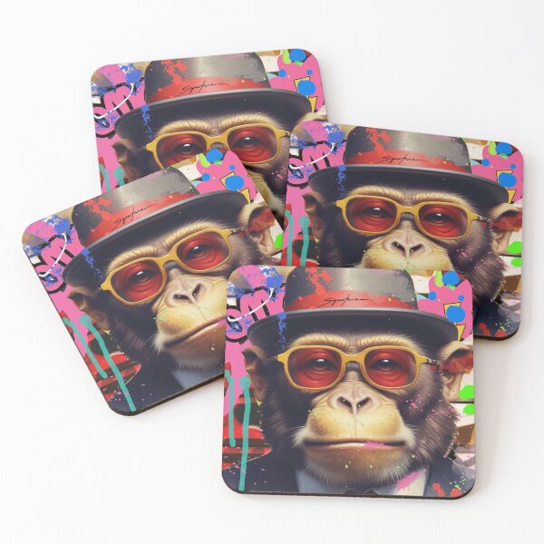Item preview, Monkey graffiti designed and sold by GasconyPassion.