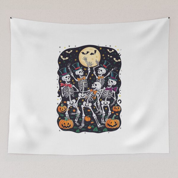 Item preview, Dance of the Skeletons designed and sold by deluxedigital1.