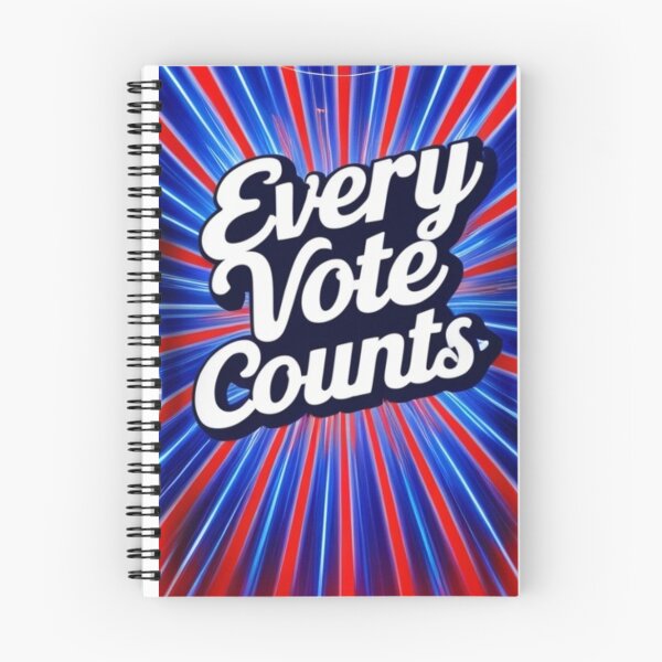 Item preview, Every Vote Counts - Vibrant Election Poster Design designed and sold by merve02shop.