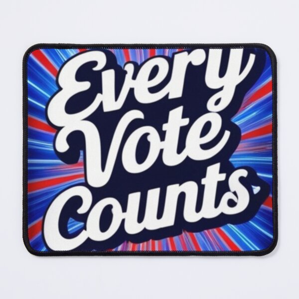 Item preview, Every Vote Counts - Vibrant Election Poster Design designed and sold by merve02shop.