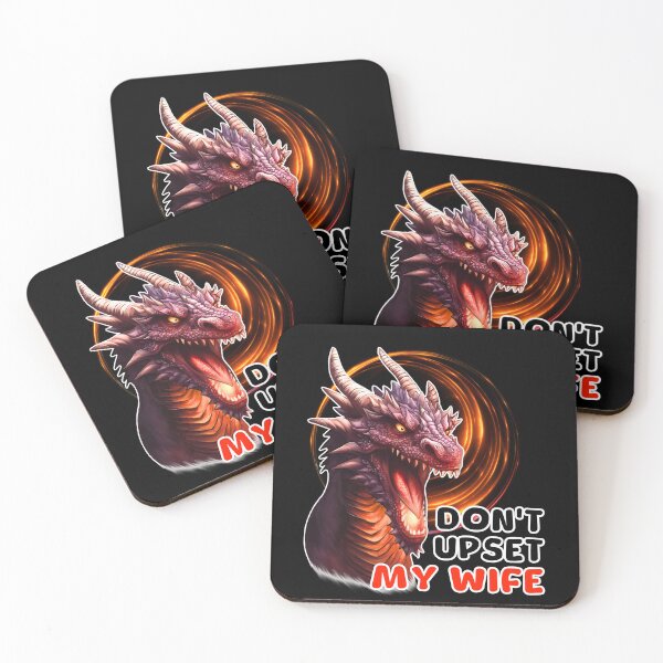 Item preview, Don't upset my wife Funny Sarcastic Design designed and sold by BeataY6Art.