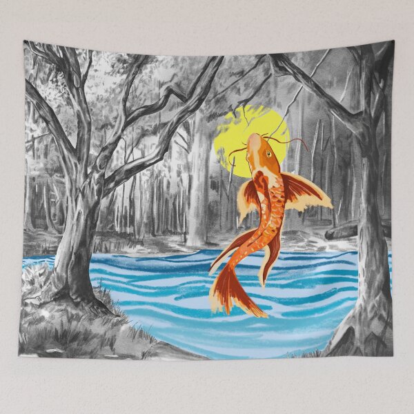 Item preview, Hand-drawn Charcoal Landscape Art: Unique and Original Black and White Masterpieces designed and sold by Pandositive.