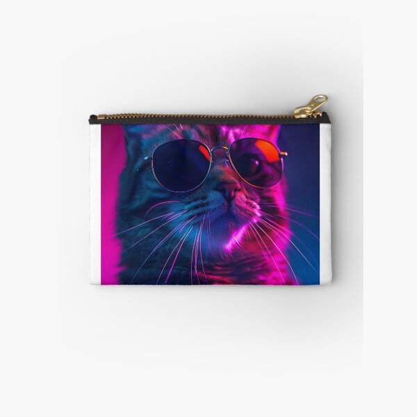 Item preview, Cool Cat with Sunglasses at Night designed and sold by WeRPurrfection.