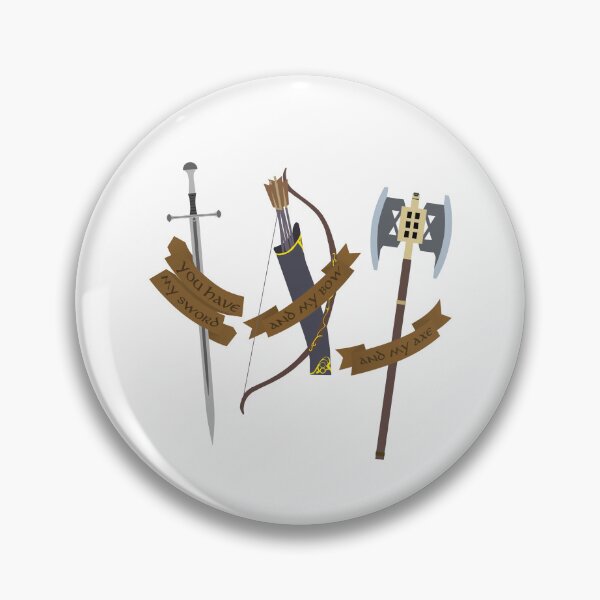 Item preview, You have my Sword and my Bow and My Axe designed and sold by MarkMDesign.
