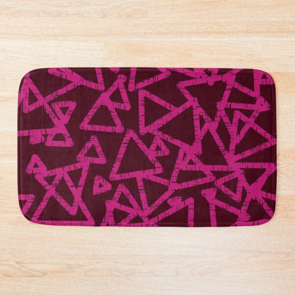 Item preview, Arrow pattern, red triangles overlapping on brown background designed and sold by wonghong.