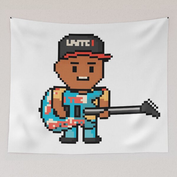 Item preview, Rock Battle Raging Pixel Alternative Guitarist designed and sold by gkillerb.