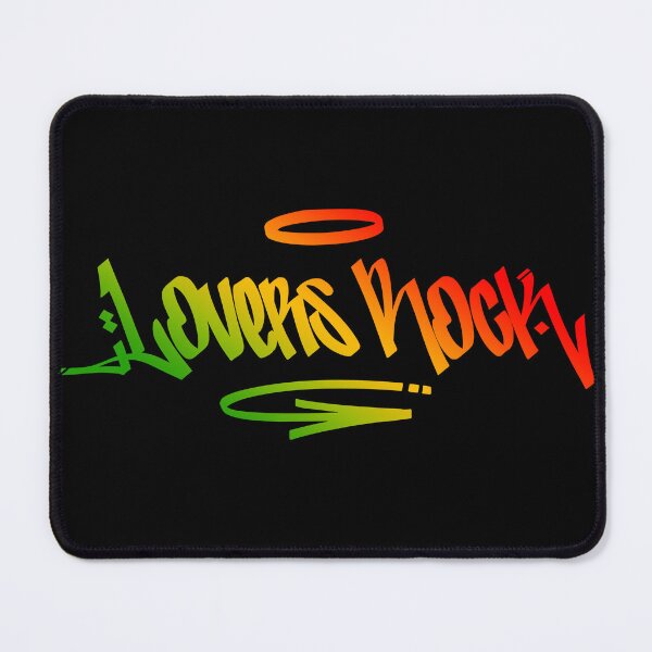 Item preview, Lovers Rock Graffiti Tag Style Rasta Colors Reggae designed and sold by rastauniversity.