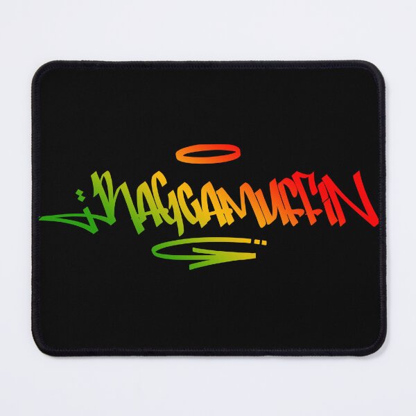 Item preview, Raggamuffin Graffiti Tag Style Rasta Colors Reggae designed and sold by rastauniversity.