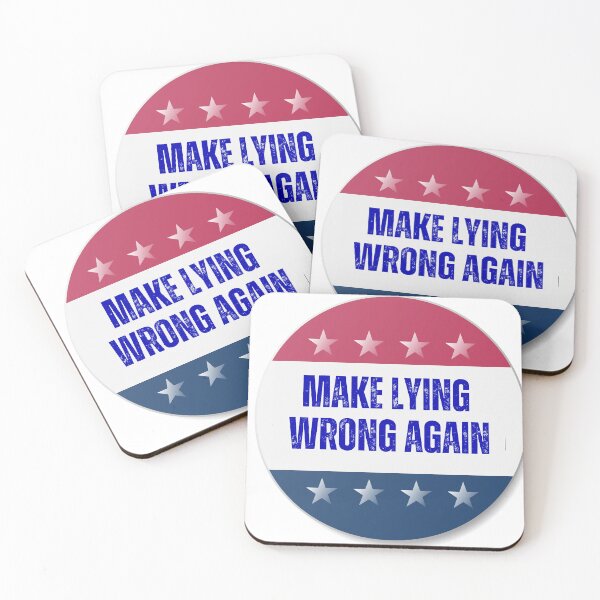 Item preview, Make Lying Wrong Again 2024 USA Presidential Election America  designed and sold by lindab142.