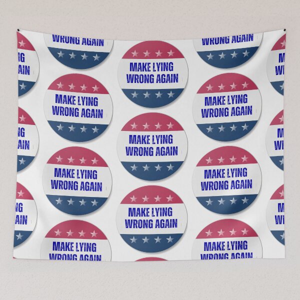 Item preview, Make Lying Wrong Again 2024 USA Presidential Election America  designed and sold by lindab142.