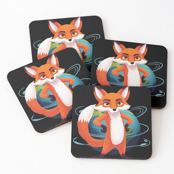 Item preview, Space Foxes designed and sold by Getup-clothing.