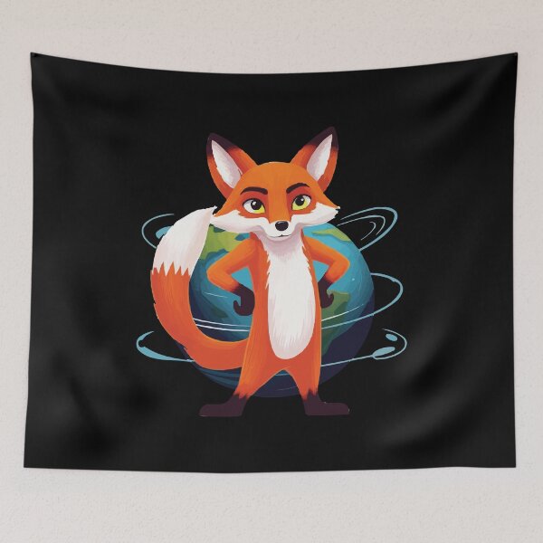 Item preview, Space Foxes designed and sold by Getup-clothing.