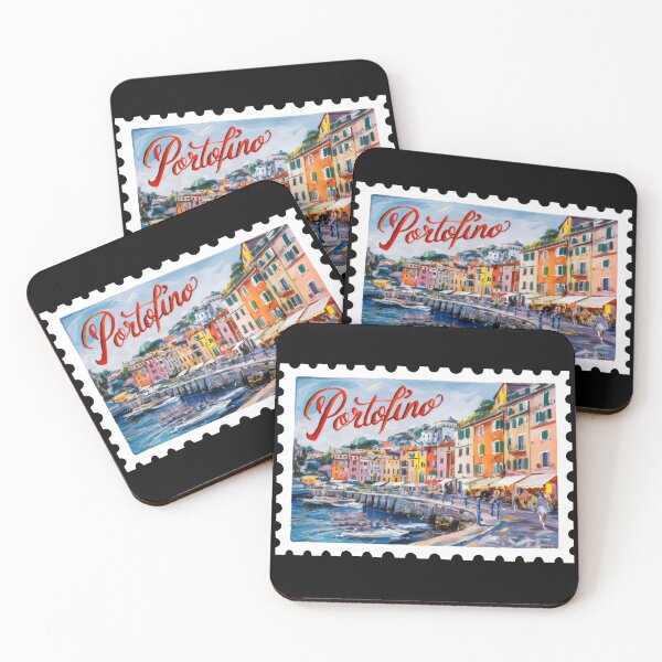 Item preview, Travel Portofino Italy - "Portofino Perfection: Italian Riviera Escape" designed and sold by stickercuffs.
