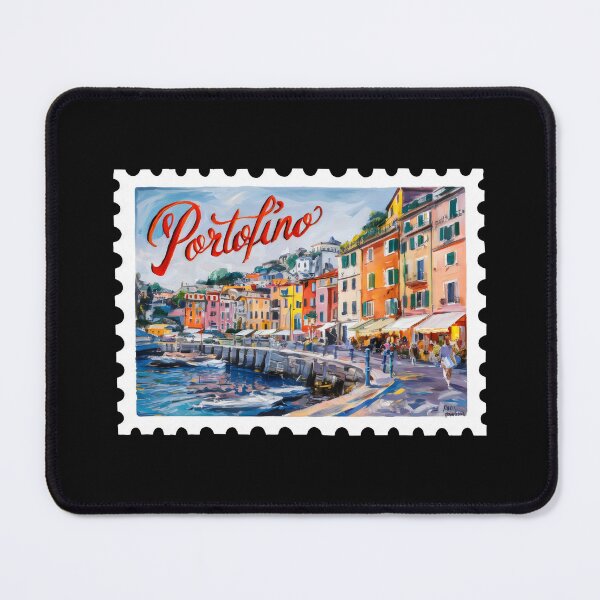 Item preview, Travel Portofino Italy - "Portofino Perfection: Italian Riviera Escape" designed and sold by stickercuffs.