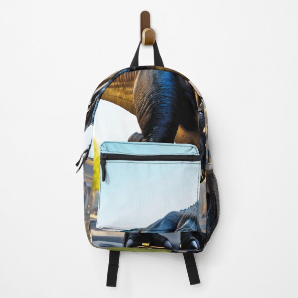 Item preview, T-Rex, Tyrannosaurus Rex in the city designed and sold by Peter Kraaibeek | Generative Designs and Car Art.