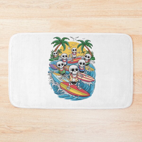 Item preview, Skeleton Surf Squad designed and sold by deluxedigital1.
