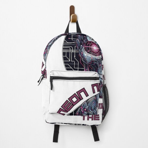 Item preview, futuristic cybertronic skull - Neon Nightmare: Embrace the Future designed and sold by Iden-store.