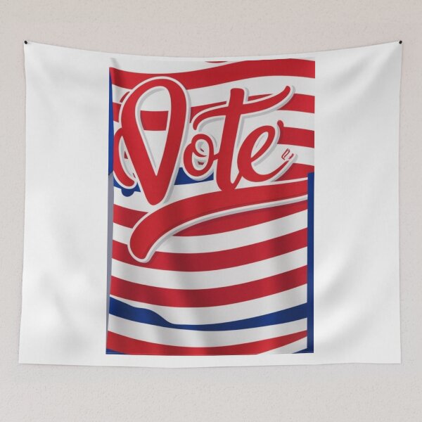 Item preview, Patriotic Vote Banner Design designed and sold by merve02shop.