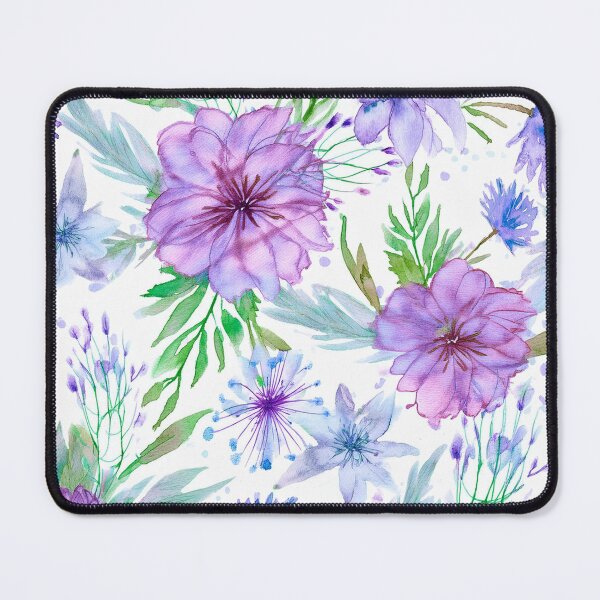 Item preview, Watercolor Floral Pattern designed and sold by 100Sunsets.