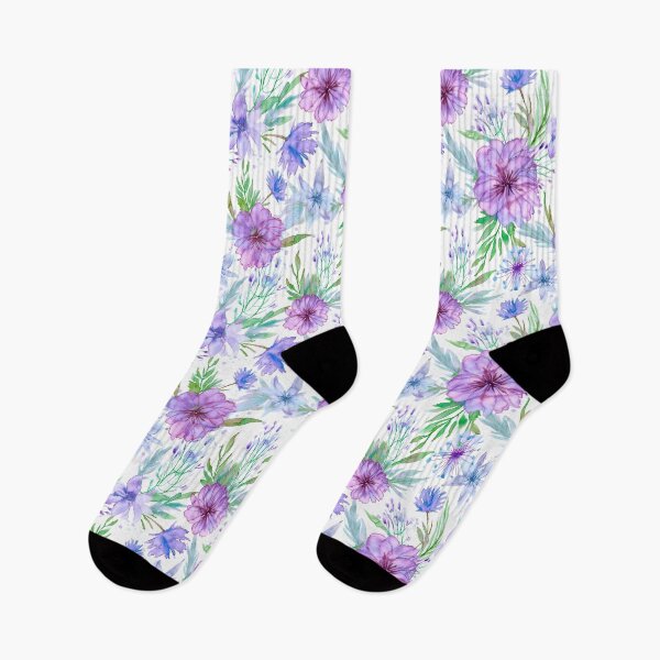 Item preview, Watercolor Floral Pattern designed and sold by 100Sunsets.