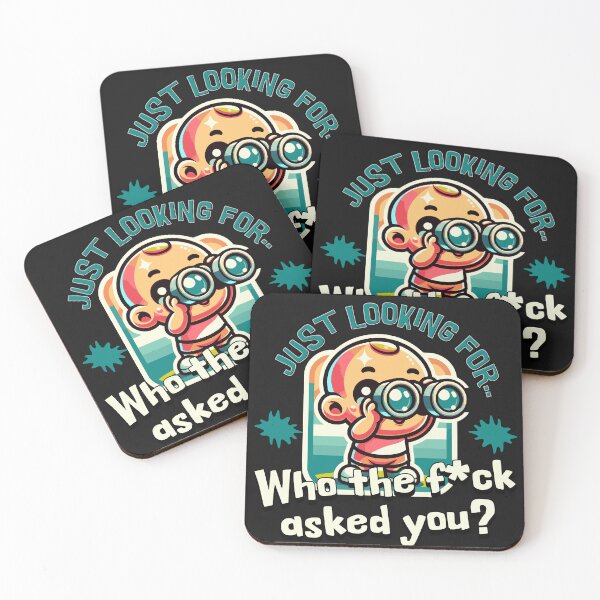 Item preview, Who the f asked you? Funny nosey parker tshirt designed and sold by Shelmodine79.
