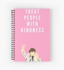 Treat people with kindness Spiral Notebook