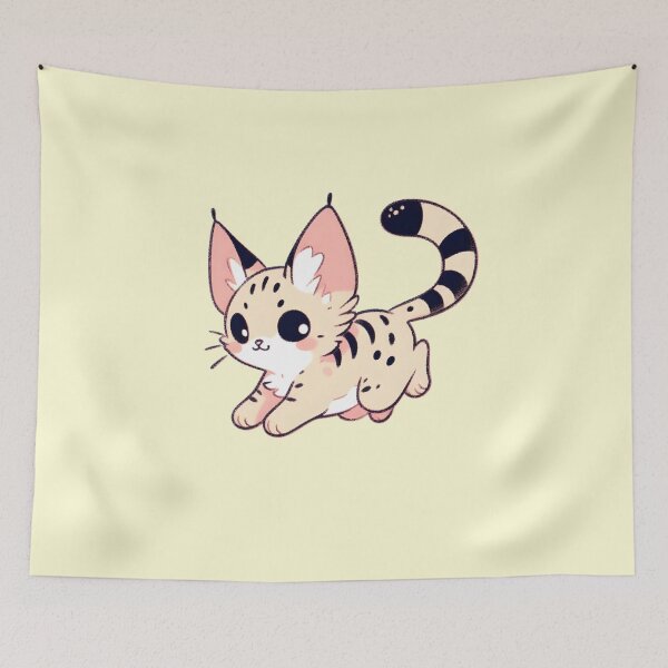 Item preview, Cute savannah cat designed and sold by Anna Halasek.