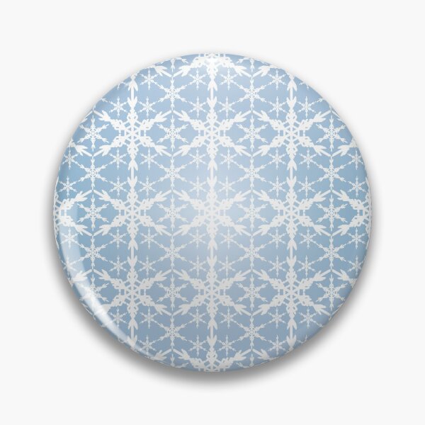 Item preview, Snowflake Lace White on Blue Glory Fade designed and sold by Art in My Loft.