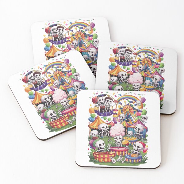 Item preview, Skeleton Carnival designed and sold by deluxedigital1.