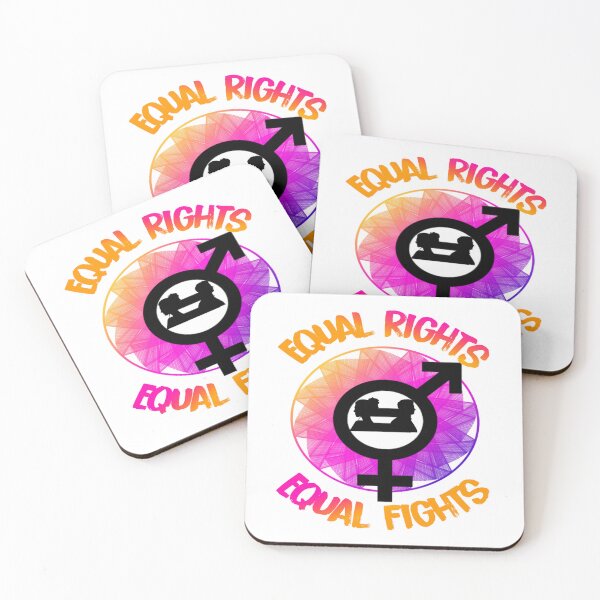 Item preview, Women's Equality Day - Equal Rights Equal Fights designed and sold by AlphaTeez.