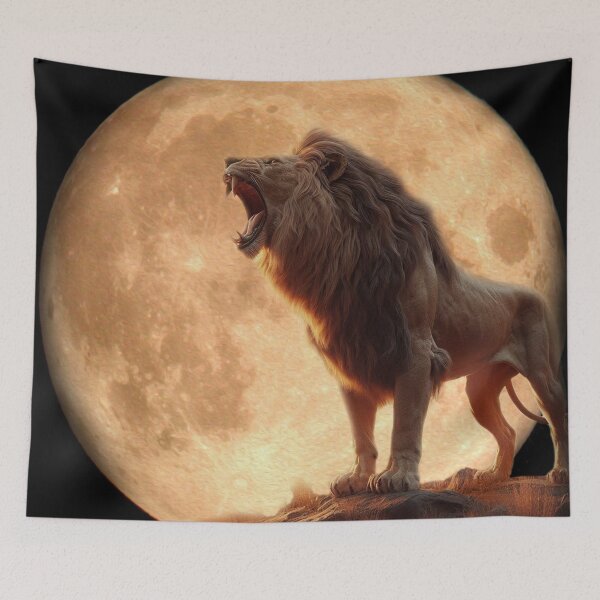 Item preview, LION HUNT  designed and sold by johnnyssandart.