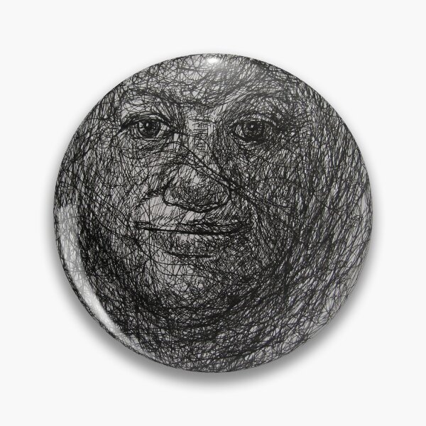 Item preview, Emergent face. Pen on 29.7x42cm paper. designed and sold by crowleyronan123.