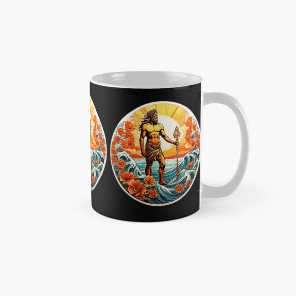 Item preview, Poseidon by the Beach with Ocean Waves and Orchids designed and sold by NautiChic.