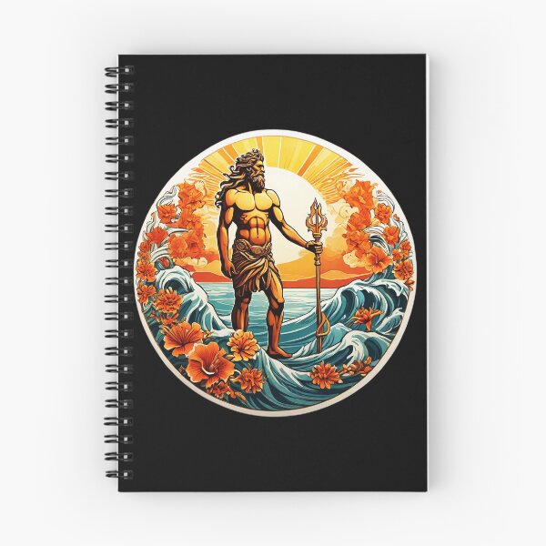 Item preview, Poseidon by the Beach with Ocean Waves and Orchids designed and sold by NautiChic.